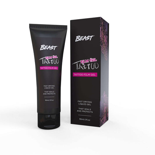 Beast Tattoo Aftercare fast drying film gel with protective seal for tattoo healing